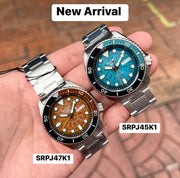 Seiko 5 Sports  SRPJ47K1 SKX ‘Skeleton Style’ Brown Dial Men’s Watch - mzwatcheslk srilanka